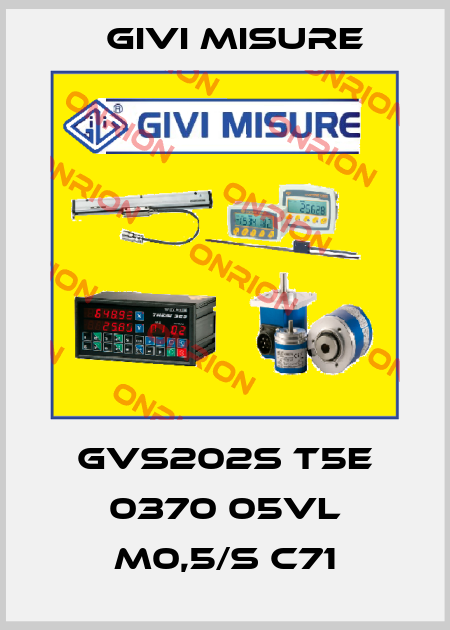 GVS202S T5E 0370 05VL M0,5/S C71 Givi Misure