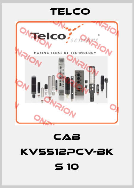 CAB KV5512PCV-BK S 10 Telco