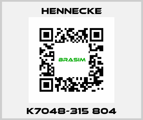 K7048-315 804 Hennecke