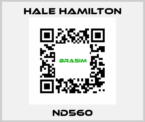 ND560 HALE HAMILTON