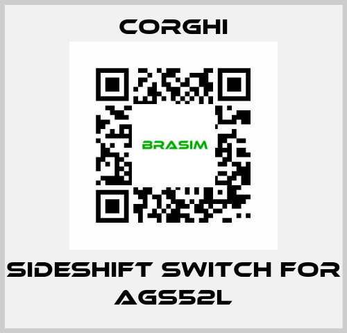 sideshift switch for AGS52L Corghi