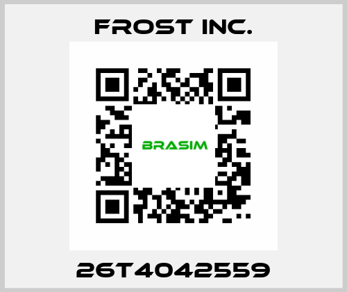 26T4042559 FROST Inc.