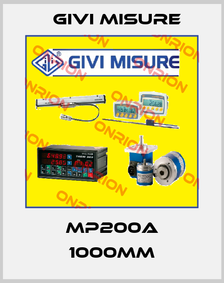 MP200A 1000mm Givi Misure