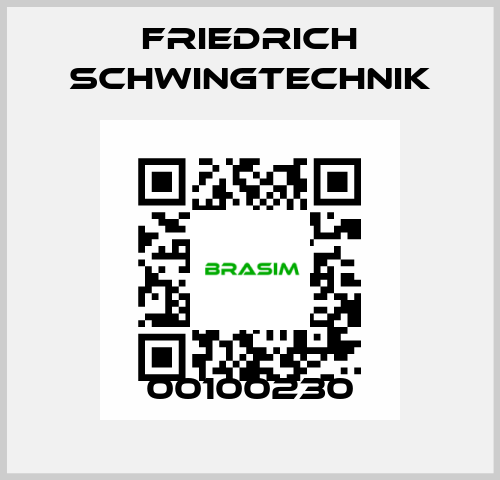 00100230 Friedrich Schwingtechnik