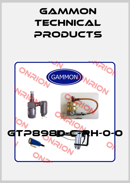 GTP8980-C-RH-0-0 Gammon Technical Products