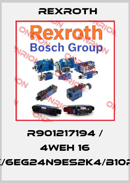 R901217194 / 4WEH 16 G7X/6EG24N9ES2K4/B10P4,5 Rexroth