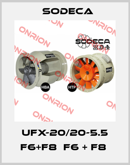 UFX-20/20-5.5 F6+F8  F6 + F8  Sodeca