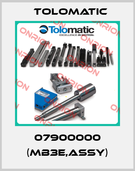 07900000 (MB3E,ASSY) Tolomatic