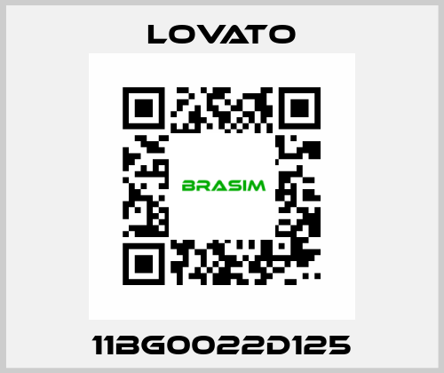 11BG0022D125 Lovato