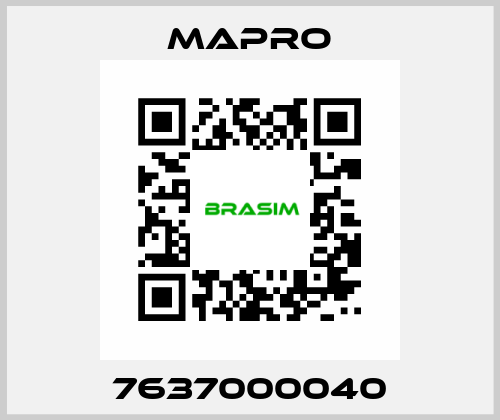 7637000040 Mapro