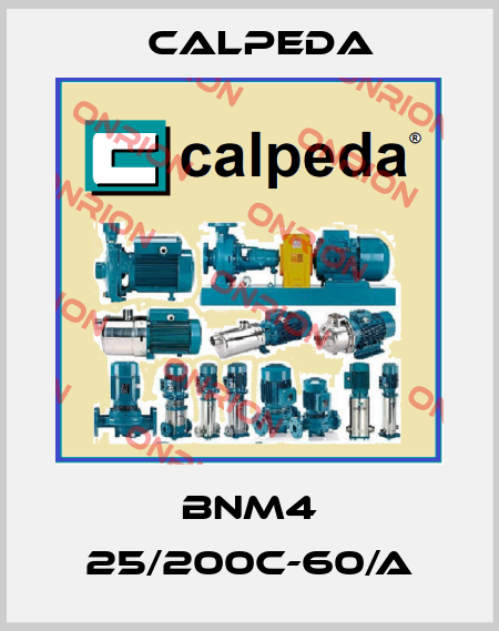 BNM4 25/200C-60/A Calpeda