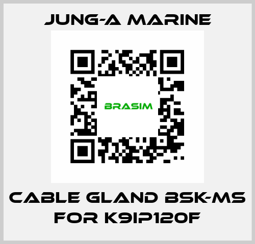 cable gland bsk-ms for K9IP120F JUNG-A MARINE