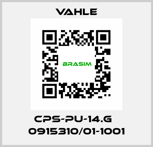 CPS-PU-14.G   0915310/01-1001 Vahle