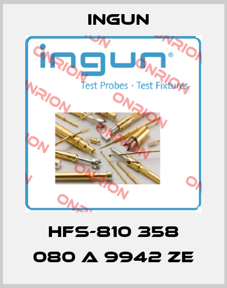 HFS-810 358 080 A 9942 ZE Ingun