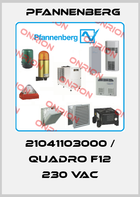 21041103000 / Quadro F12 230 VAC Pfannenberg