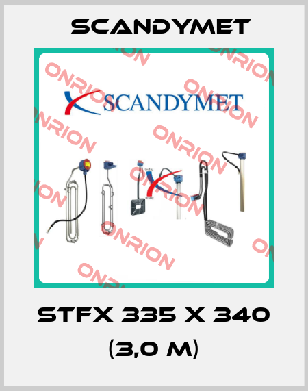 STFX 335 x 340  (3,0 m) SCANDYMET