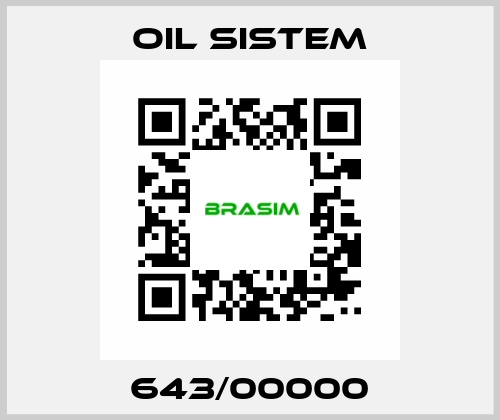 643/00000 Oil Sistem