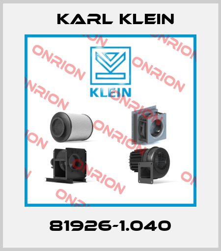 81926-1.040 Karl Klein