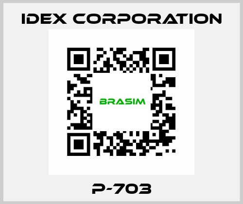 P-703 IDEX Corporation