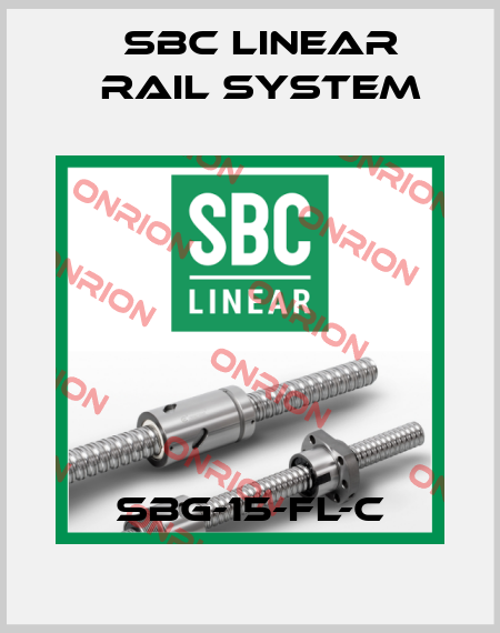 SBG-15-FL-C SBC Linear Rail System