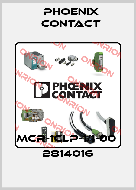 MCR-1CLP-1/1-00   2814016 Phoenix Contact