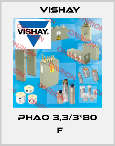 Phao 3,3/3*80 µF Vishay