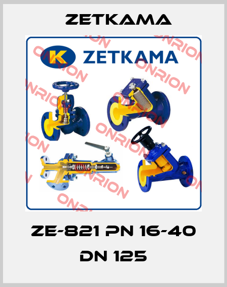ZE-821 PN 16-40 DN 125 Zetkama