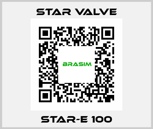 STAR-E 100 Star Valve