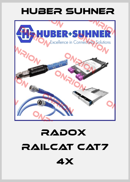 RADOX  RAILCAT CAT7 4X Huber Suhner