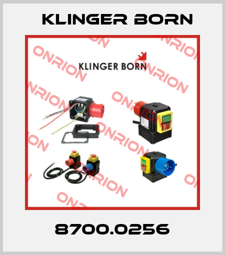 8700.0256 Klinger Born