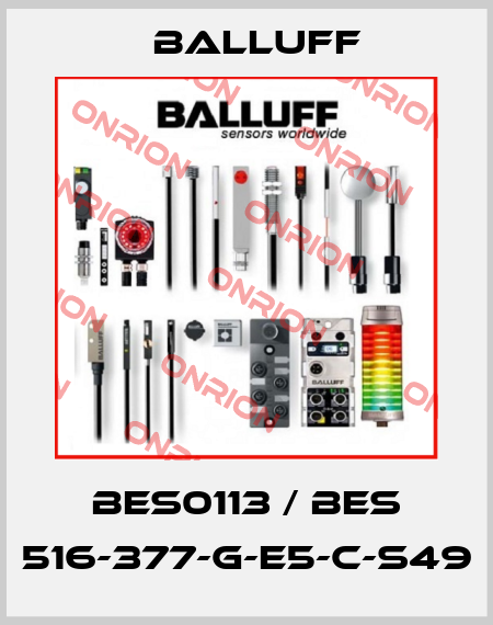 BES0113 / BES 516-377-G-E5-C-S49 Balluff