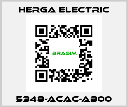 5348-ACAC-AB00 Herga Electric