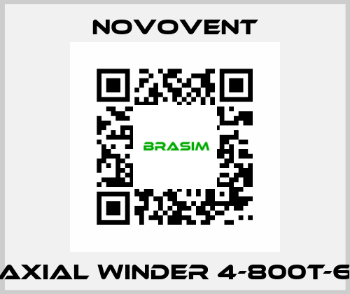 Axıal wınder 4-800T-6 Novovent