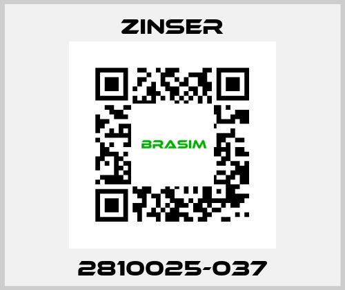 2810025-037 Zinser