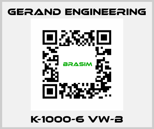 K-1000-6 VW-B Gerand Engineering