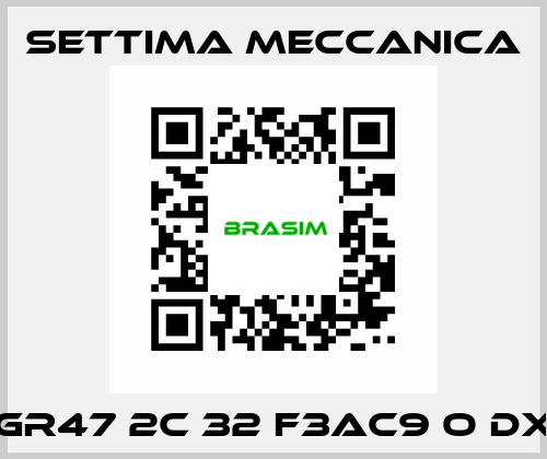 GR47 2c 32 F3AC9 O DX Settima Meccanica