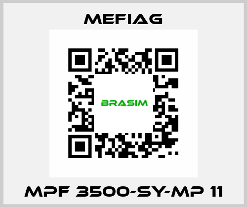 MPF 3500-SY-MP 11 Mefiag