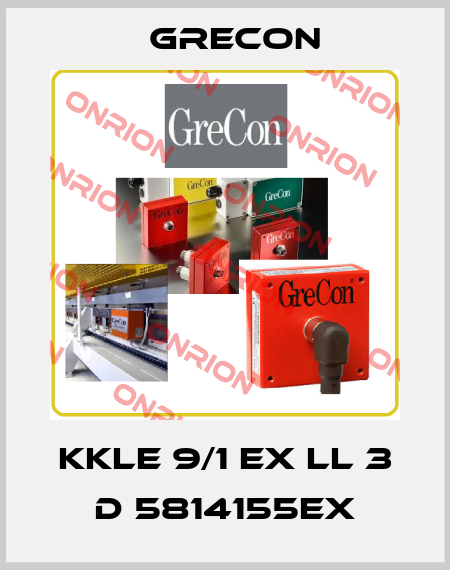KKLE 9/1 Ex ll 3 D 5814155EX Grecon