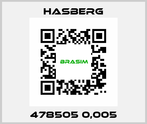 478505 0,005 Hasberg