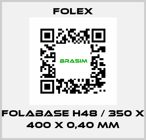 Folabase H48 / 350 x 400 x 0,40 mm Folex