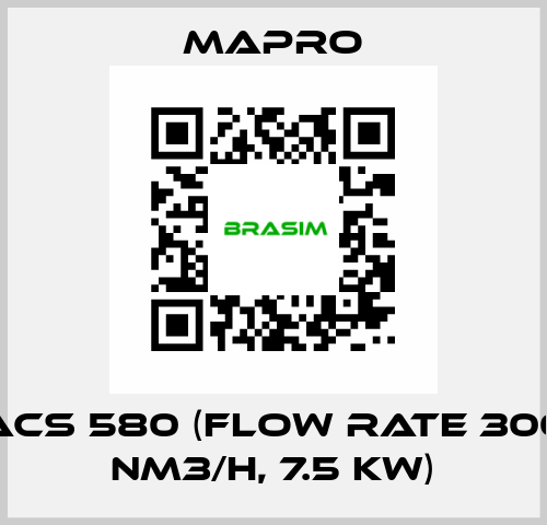 ACS 580 (flow rate 300 Nm3/h, 7.5 kW) Mapro