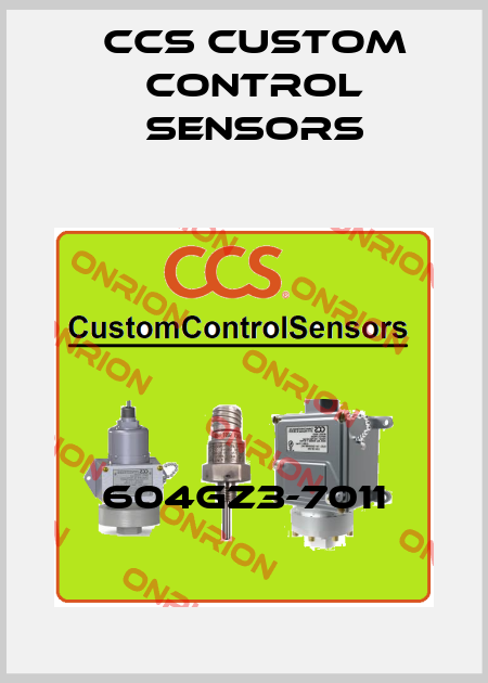 604GZ3-7011 CCS Custom Control Sensors