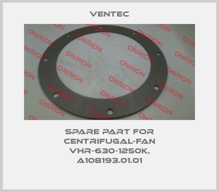 Spare part for centrifugal-fan VHR-630-1250K, A108193.01.01-big