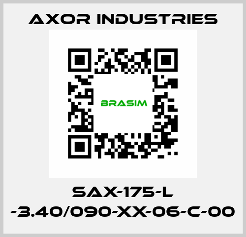 SAX-175-L -3.40/090-XX-06-C-00 Axor Industries