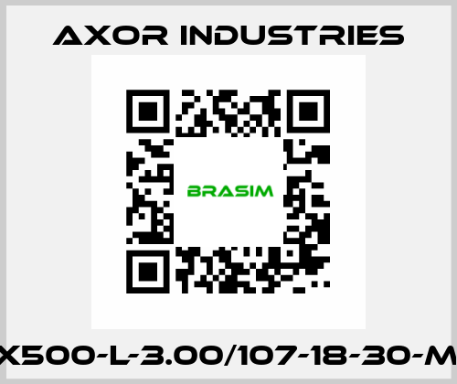 SAX500-L-3.00/107-18-30-M-00 Axor Industries