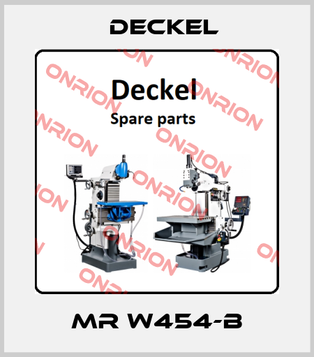 MR W454-B Deckel