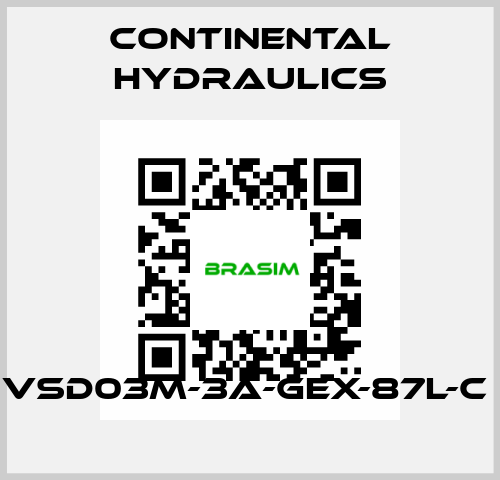 VSD03M-3A-GEX-87L-C  Continental Hydraulics