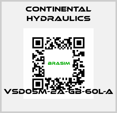 VSD05M-2A-GB-60L-A Continental Hydraulics