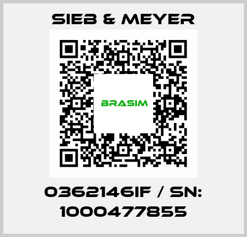0362146IF / SN: 1000477855 SIEB & MEYER