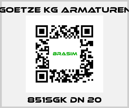 851sGK DN 20 Goetze KG Armaturen